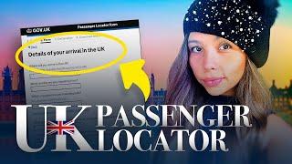 Filling Out The UK Passenger Locator Form England Latest Travel Updates