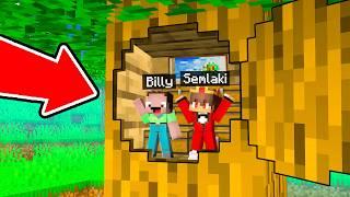 KLEINER Semlaki und Billy Bauen eine Geheime Basis in einem BAUM in Minecraft