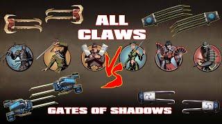 Shadow Fight 2  ALL CLAWS vs GATES OF SHADOWS 「iOSAndroid Gameplay」