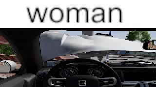 leaked footage of a woman driving