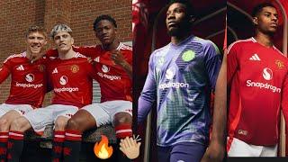 Perfect  the Man United new jersey is INSANE  see how Onana Hojlund GarnachoKobbie Mainoo