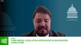 Third bridge legislation introduced in Washington legislature