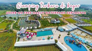 GLAMPING BARU 600RB-AN BOGOR  GRATIS MASUK WATER PARK SEPUASNYA  KIDS FRIENDLY  GLAMPING MURAH