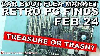 Car Boot Sale Flea Market Retro PC Finds Feb 1st 2024