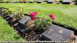 Kanchanaburi War Cemetery Kanchanaburi Tourist Attraction Thailand