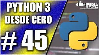 Curso Python 3 desde cero #45  Listas