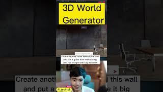 3D World Generator มาแล้ว AI สร้าง 3D world และ object ต่างๆ กด join waitlist ได้ที่ versy.ai ครับ