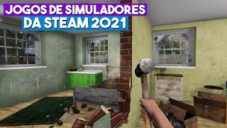 TOP 10 MELHORES JOGOS DE SIMULADORES PARA PC STEAM 2021