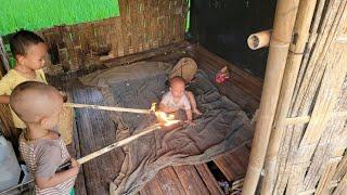 two boys burned down mothers bamboo house  ly tam ca