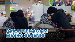  Diduga Pasangan Sesama Jenis Mesra-mesraan sampai Saling Cium di Mal Bogor Pakai Seragam Sekolah