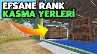 İŞİNİZE YARIYACAK EFSANE RANK KASMA YERLERİ  PUBG Mobile