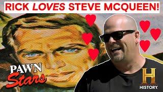 Pawn Stars Ricks Top 6 Steve McQueen Items of All Time