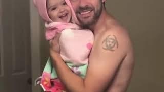 Girls like you maroon 5  Dad and daughter singing girls like you  Cute