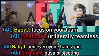 BabyJ gets UPSET with ShahZaM  Drama starts at 205