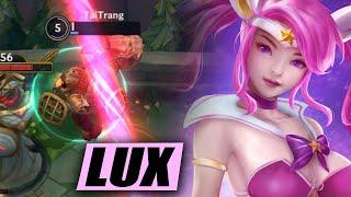 LUX ONE SHOT COMBO DELETE  BEST BUILD & RUNES