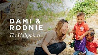 Dami Im Meets Her Compassion Sponsored Child  Philippines