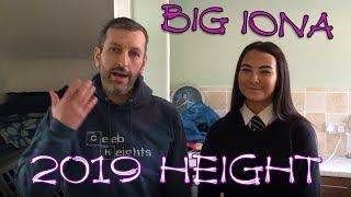 Big Iona 2019 Height Comparison 