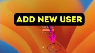 How to Add New User Account in Mac OS - Macbook Air  Pro  iMac