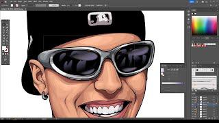 Justin Bieber -Speed Digital Art Adobe Illustrator