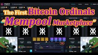 Magisat is the First Mempool Marketplace for Sniping Bitcoin Ordinals & Potentially Runes Tokens