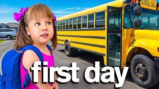 Our Daughters First Day Of School *emotional*