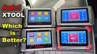 Scan Tool Comparison Autel vs XTOOL  Which Scanner is better? Which Scanner Should I buy?