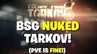 Escape From Tarkov - BSG NUKED TARKOV The Account Wipe Fiasco That Happened TODAY PVE IS FINE