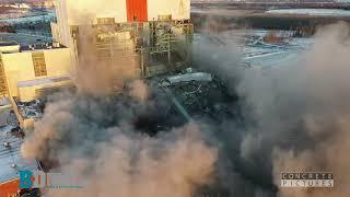 TBT News Clips Another section of former Thunder Bay Generating Station brought down - Dec 17 2021