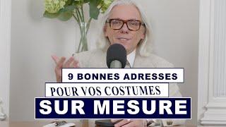 Costumes Sur-Mesure  Neuf Maisons de Qualité