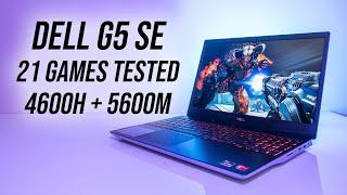 Entry Level Dell G5 SE Ryzen 4600H + 5600M Gaming Benchmarks