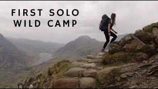 First Solo Wild Camp plus kit talk-through - SNOWDONIA