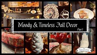 Moody & Timeless Thrifted and  Cozy Fall Decor.  Keep it Simple But Elegant #vintage