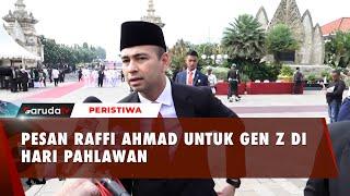 Raffi Ahmad Sampaikan Pesan Mendalan Untuk Genz Di Hari Pahlawna