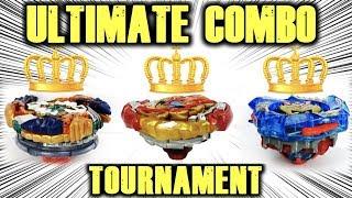 Trying to Win a Beyblade Tournament with ULTIMATE COMBOS