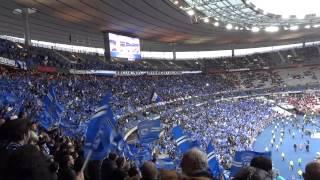 S.C Bastia Ambiance au stade de France Coupe de la Ligue 2015