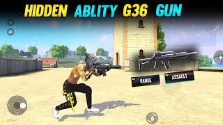 HIDDEN ABLITY G36 GUN 0.1% PLAYER KNOW THIS GARENA FREE FIRE - PARA SAMSUNGA3J2J510A20A30