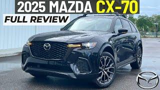 2025 Mazda CX-70 Review. Why buy this over a CX-90?