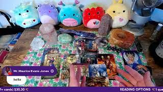 Pop Up Live Tarot Readings  Reading Options in Chat 