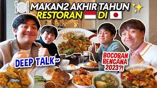 MAKAN MAKANAN INDONESIA DI JEPANG SPESIAL TAHUN BARU DEEP TALK + RESOLUSI WASEDABOYS?