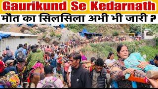 चार धाम यात्रा Ep-4 ॥ Gaurikund Se Kedarnath Yatra 22 Km
