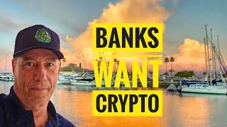 Banks are fighting over crypto.