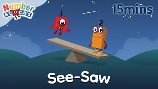 See-Saw 15 min Kids Bedtime Story Adventure 123 Learn to count  Numberblocks