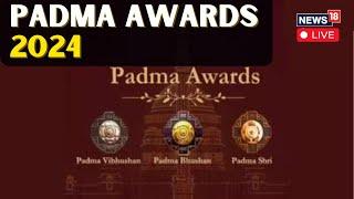 Padma Awards 2024 LIVE  President Murmu Presents Padma Awards 2024 At Rashtrapati Bhavan  N18L