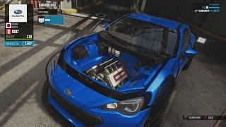 The Crew 1 - Subaru BRZ Gameplay and Customization Parts Street Dirt and Perf spec