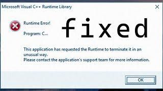 How to Fix Microsoft Visual C++ Runtime on Windows 1011