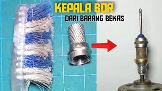 cara membuat kepala bor mini murah dan kuat