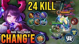 24 Kills Change with Marksman Build 100% Deadly - Build Top 1 Global Change  MLBB