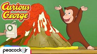 Georges Science Fair Eruption   CURIOUS GEORGE