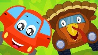 Little Red Car  Turkey Song  Thanksgiving Song