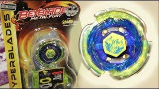 Cosmic Pegasus FD HYPERBLADE SPARK FX UNBOXING & REVIEW - BB-105-FX Beyblade Metal Fury Hasbro